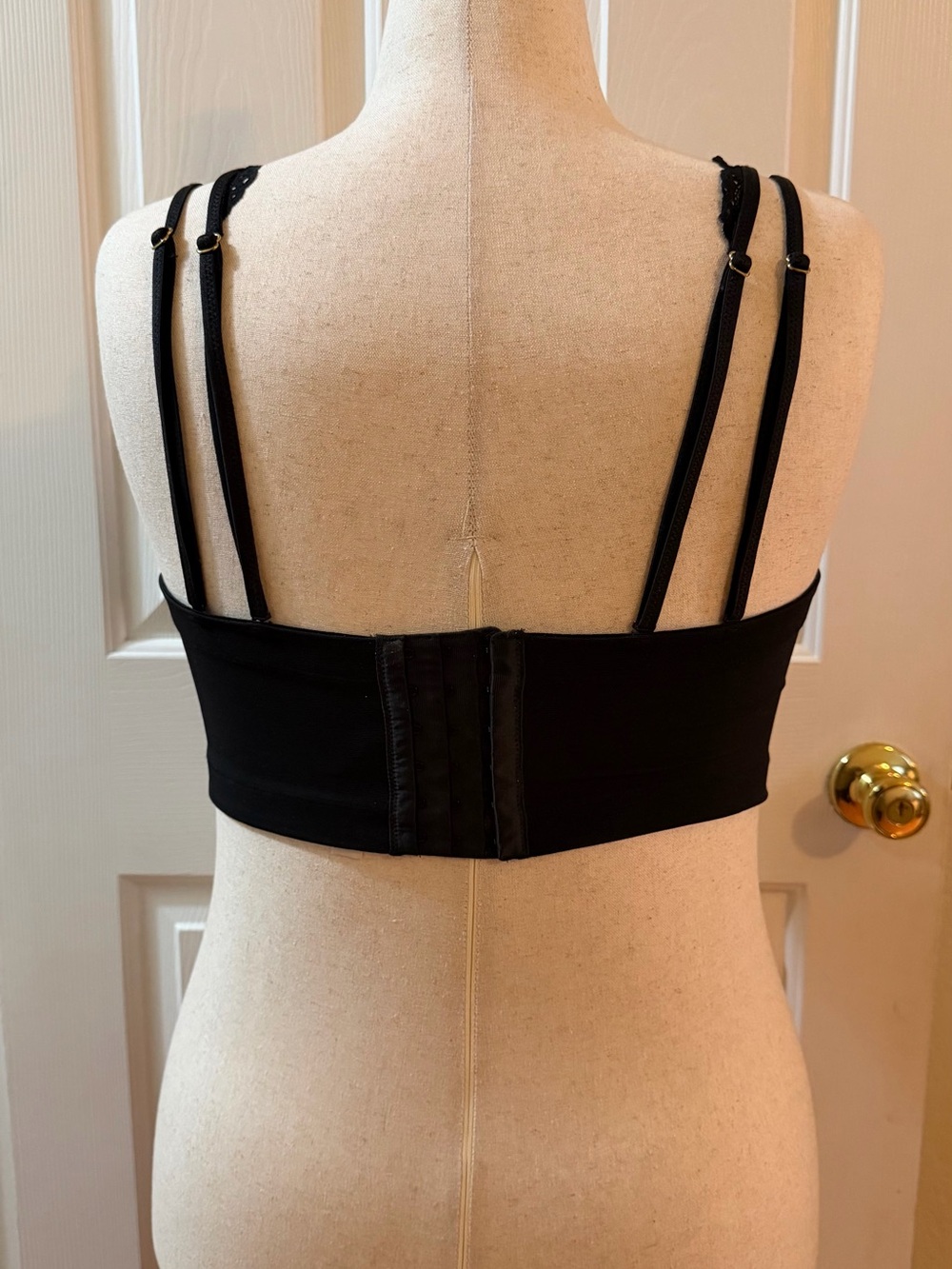 Lane Bryant Cacique Black Lace Longline Balconette Bra - Picture 6 of 16